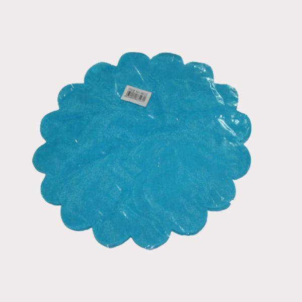 tulle a dragee bordure arrondie
