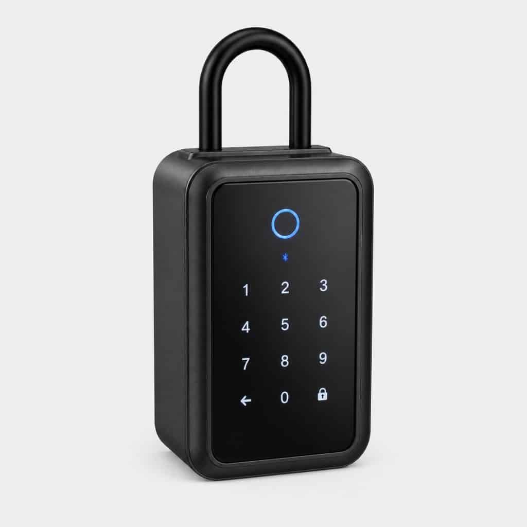 Boîte à clés connectée avec clavier numérique