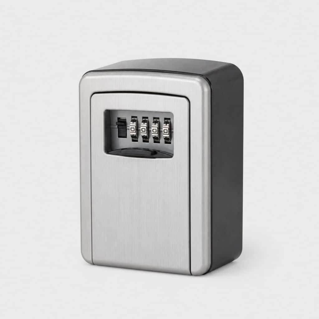 Boîte à clés sécurisée à code fixée au mur