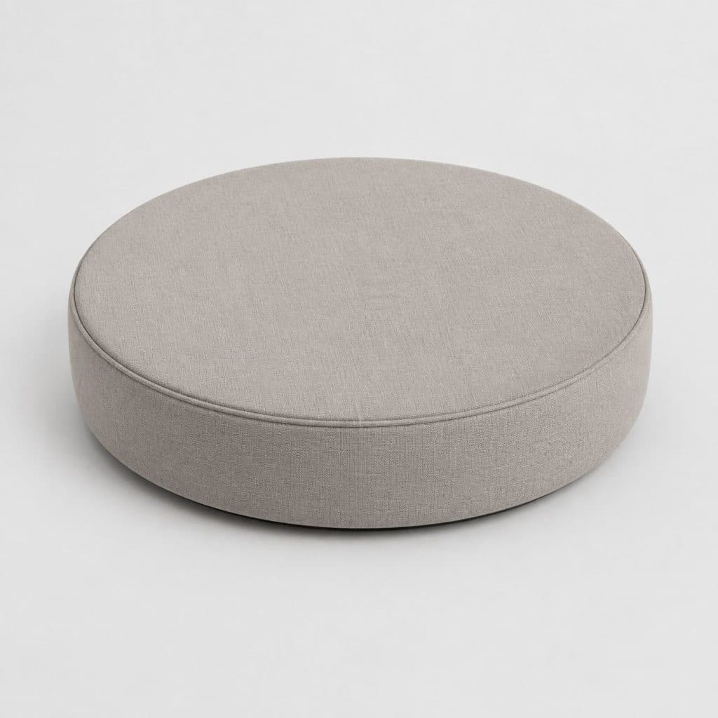 Coussin rond pour chaise à mémoire de forme