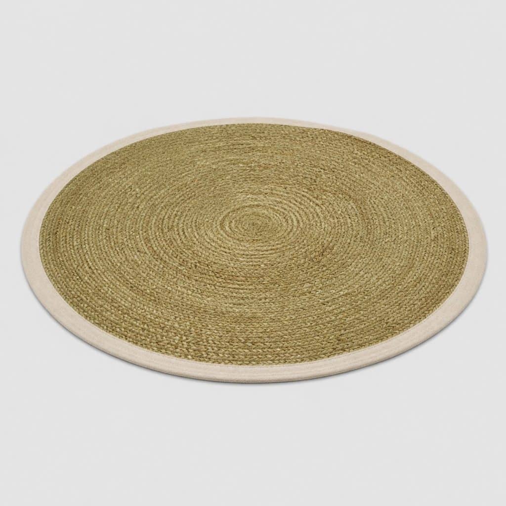 Tapis rond en jonc de mer diamètre 120 cm