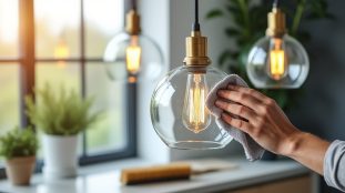 découvrez comment entretenir vos suspensions et luminaires pour préserver leur éclat, leur efficacité et leur tenue dans le temps.